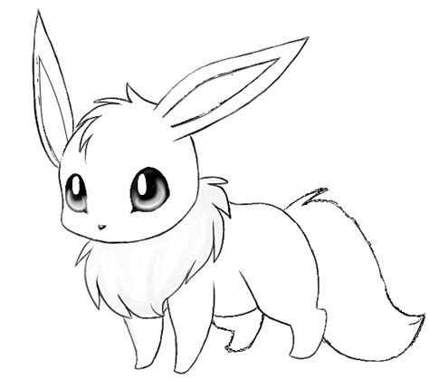 Eevee Cute Pokemon Coloring Pages Images Pokemon Images
