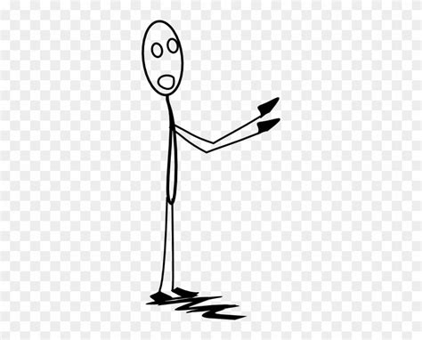 Stick Man Holding Something Free Transparent Png Clipart Images Download