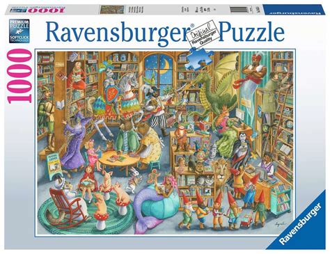 Ravensburger Midnight At The Library 1000 Piece Jigsaw Puzzle