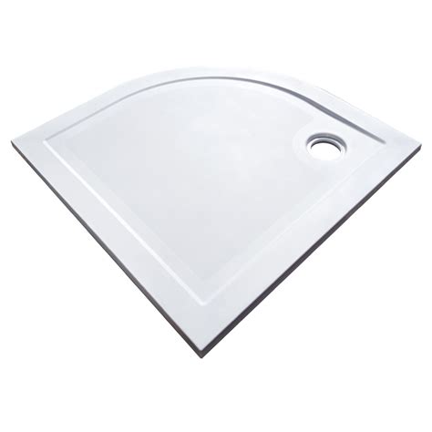 Smc Curved Shower Base 900x900mm Front Outlet Shower Trays Perth