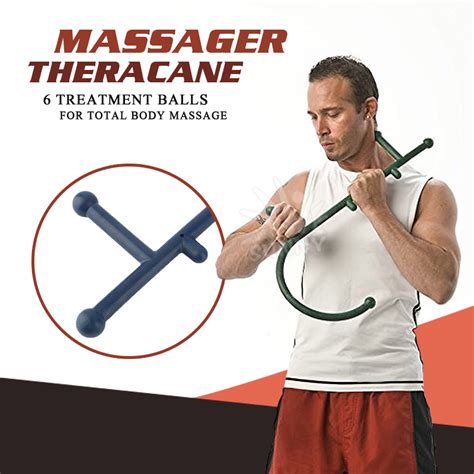 Theracane Max Trigger Point Massager Body Self Massage Muscle Deep Pressure Ebay