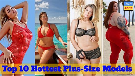 Top 10 Hottest Plus Size Models Youtube
