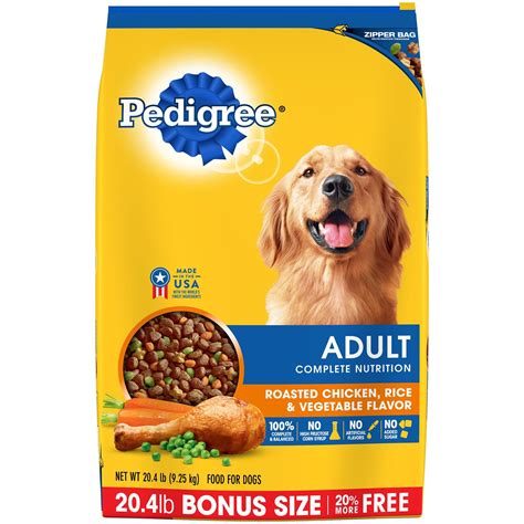 Pedigree 10098850 Adult Complete Nutrition Chicken Flavor Dry Dog Food