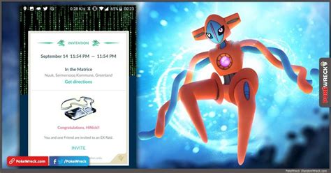 Deoxys Is Officially Coming To Pokemon Gos Ex Raid System Pokéwreck