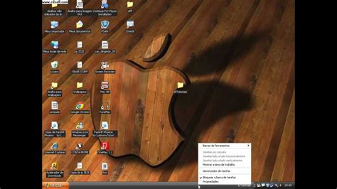 Como Personalizar A Area De Trabalho Do Windows Xp 2012 Youtube