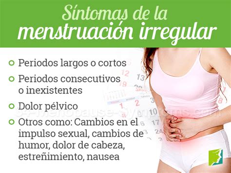 Menstruaci N Irregular S Ntomas De La Menopausia Menopause Now