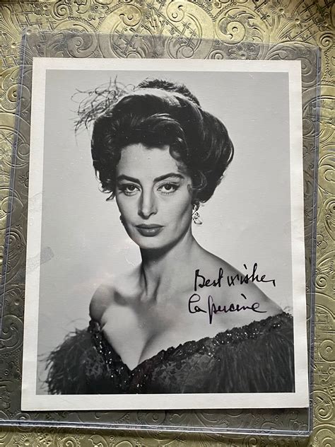 Rare Capucine Hand Signed Photo Hollywood Star As Michelle Etsy