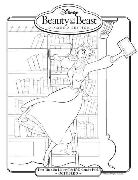 Library Book Care Pages Coloring Pages