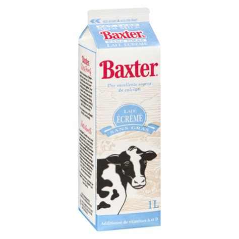 Baxter Skim Milk Carton 1 L Voilà Online Groceries And Offers