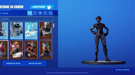 Vendo Account Fortnite Cavaliere Nero Mako 180 Skin Full Access