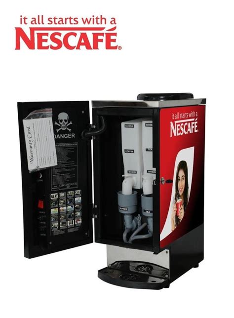Stainless Steel Nescafe Coffee Vending Machines For Offices Model Namenumber Dc 2lane At Rs