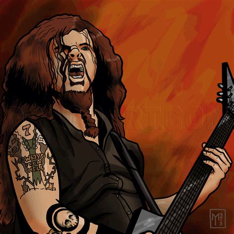 How To Draw Dimebag Darrell Dimebag Darrell Step By Step Drawing