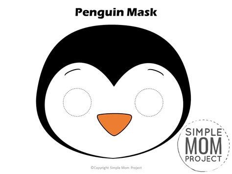 Select from 35450 printable coloring pages of cartoons, animals, nature, bible and many more. Penguin Mask Templates | Penguin coloring pages, Diy ...