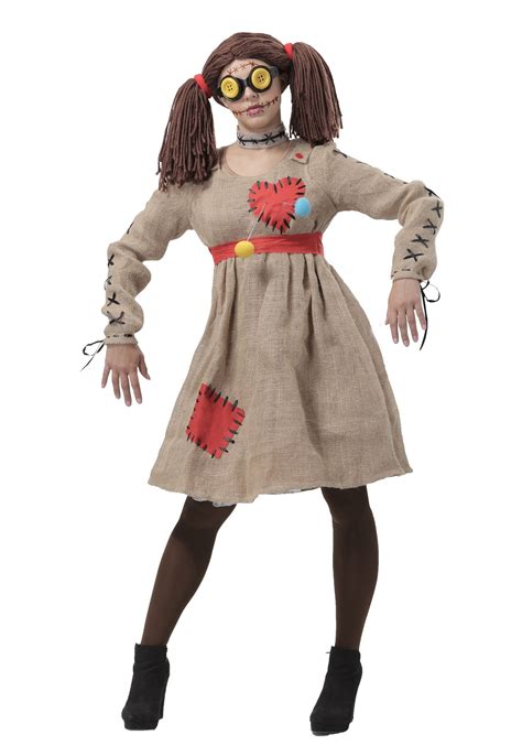 Voodoo Doll Costume Diy Creepy Halloween Voodoo Dolls Craft Organic