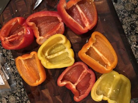 Hot Italian Sausage Stuffed Peppers Girl With The Iron Cast
