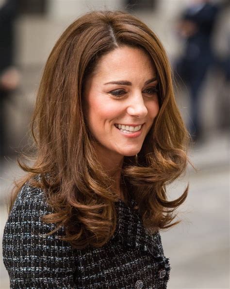 Kate Middleton Visits Mental Health Conference February 2019 Kate Middleton Hair Catherine