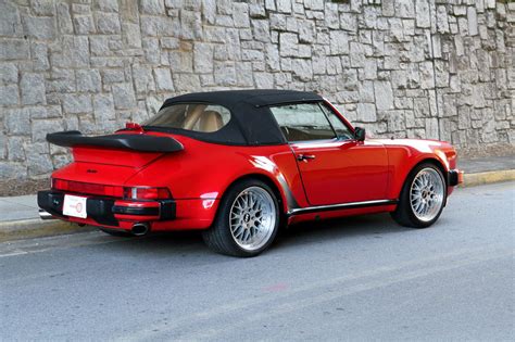 1989 911 Turbo 930 G50 Cabriolet Low Miles Perfect Carfax With