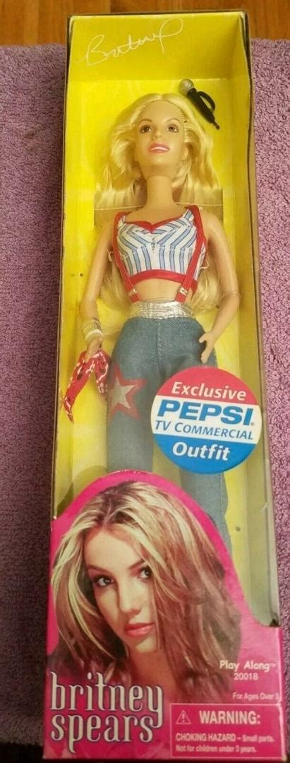 Britney Spears Doll Exclusive Pepsi Official Outfit From Tv Commercial Nib 1991389556