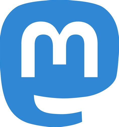 Big Image - Mastodon Red Social Logo Clipart - Full Size Clipart