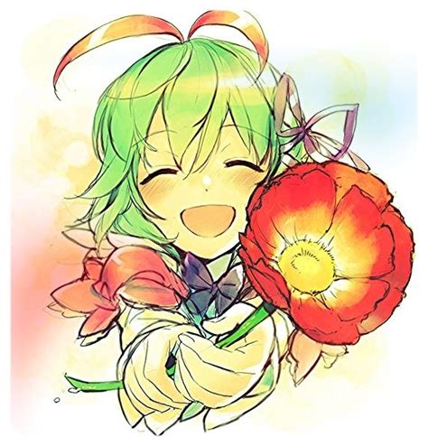 Anime Girl Holding Flower Anime Pinterest