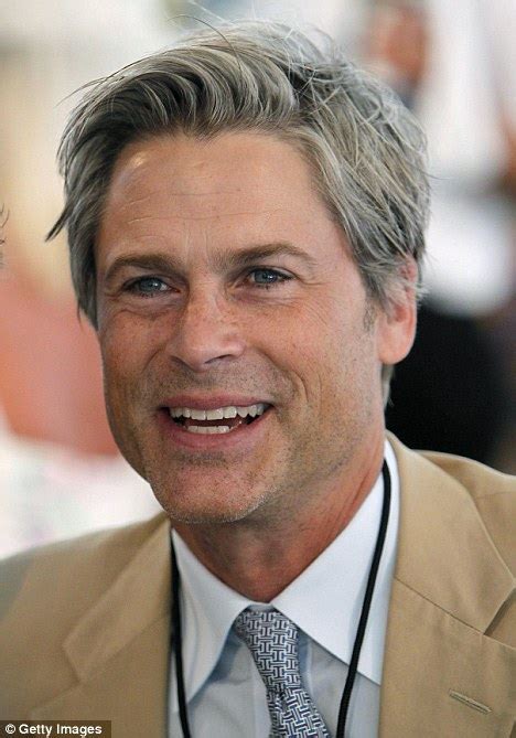 Has He Lost His Brat Pack Appeal Rob Lowe Turns Silver Fox Overnight