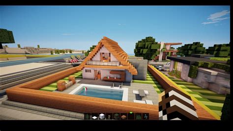 Modern House On World Of Keralis Minecraft Map
