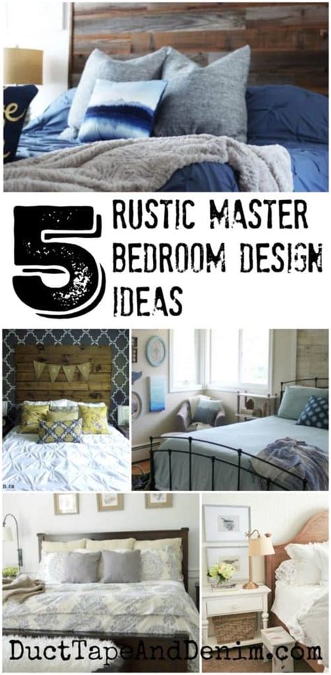 Rustic Master Bedroom Design Ideas For Your Home