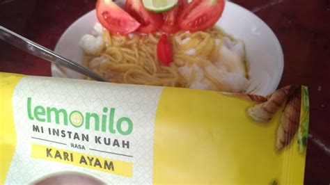 Mie lemonilo, mie bayam yang enak. masak lemonilo