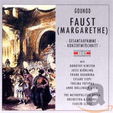 Faust Margarethe Metropolitan Opera House Orchestra And Chorus Gounodcharles Amazonde Musik