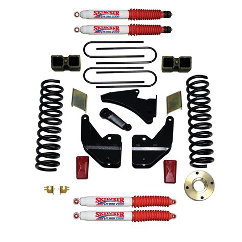 Suspension Lift Kit Wshock 55 6 Inch Lift 13 19 Ram 3500 Incl Front