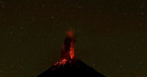 Volcán De Colima Fuego Eruption Earth Blog