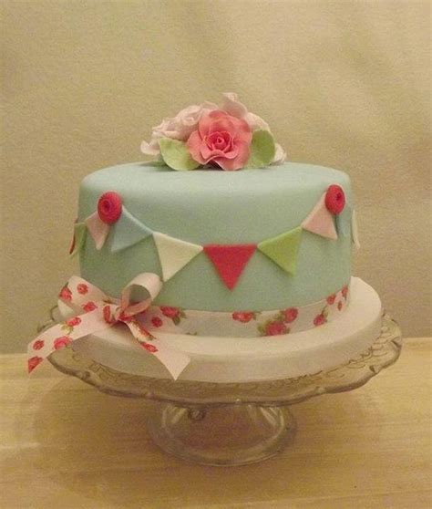 Cath Kidston Roses Decorated Cake By The Buttercream Cakesdecor