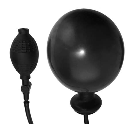 Master Series Expand Inflatable Anal Plug Black Dallas Novelty Online Sex Toys Retailer