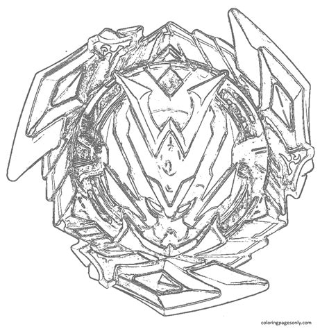 73 Free Printable Beyblade Coloring Pages