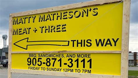 Matty Mathesons Meat Three 465 Central Ave Fort Erie On L2a 3t8