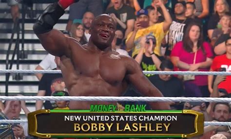 BOBBY LASHLEY WINS WWE UNITED STATES CHAMPIONSHIP