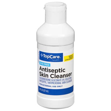 Topcare Topcare Health Antiseptic Skin Cleanser Dye Free 8 Fl Oz