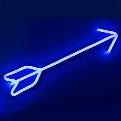 Blue Arrow Led Neon Light Neon Light Signs Neon Signs Led Neon Signs