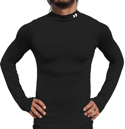 L Y Xl Playeras De Licra Manga Larga Cuello Ruso Dry-fit - $ 230.00 en