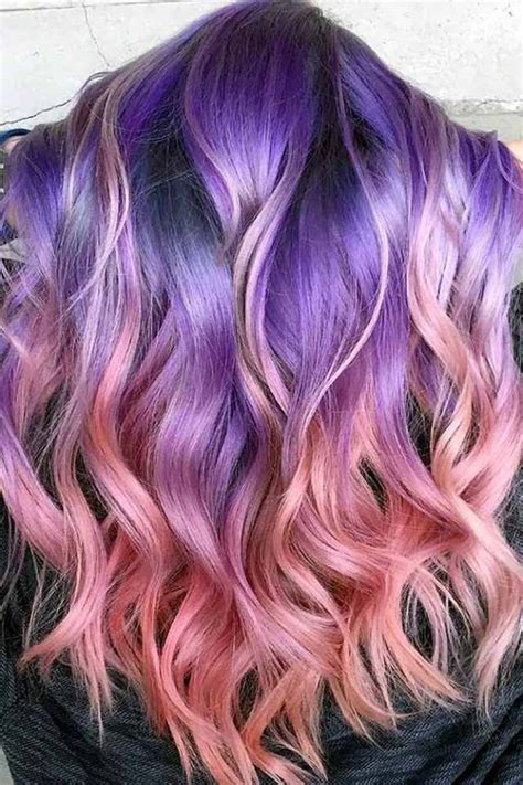 30 violet hair color ombre fashionblog