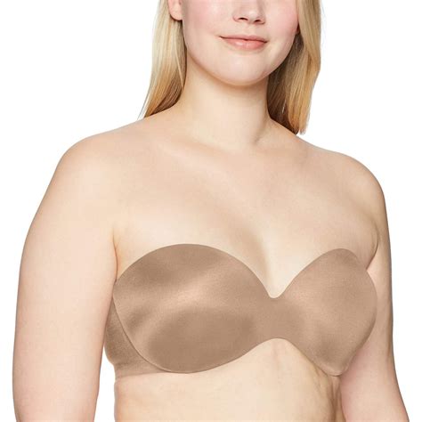 Warners Womens Plus Size Simply Perfect Comfort Underwire Convertible Strapless Bra