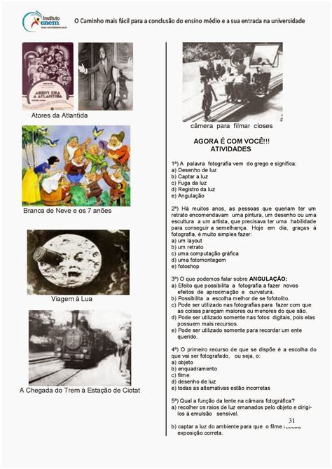 Atividades De Artes 9 Ano Com Gabarito