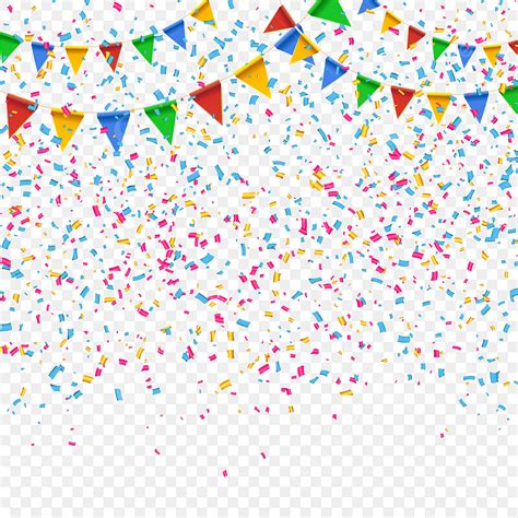 Falling Confetti Vector Hd Png Images Creative Colorful Confetti