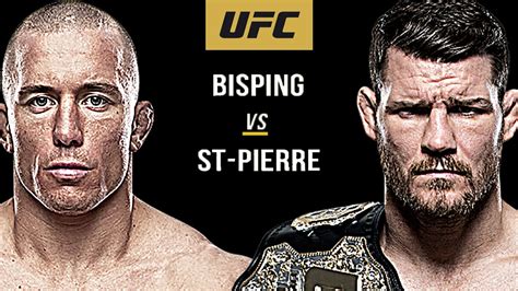 Michael Bisping Vs George St Pierre Fight Promo Youtube