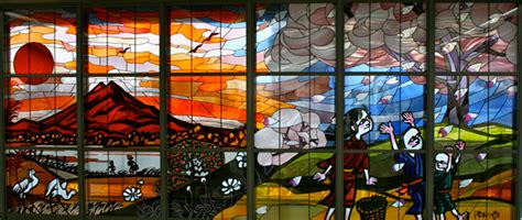 A Stained Glass Windowat A Train Station The Japan Guy