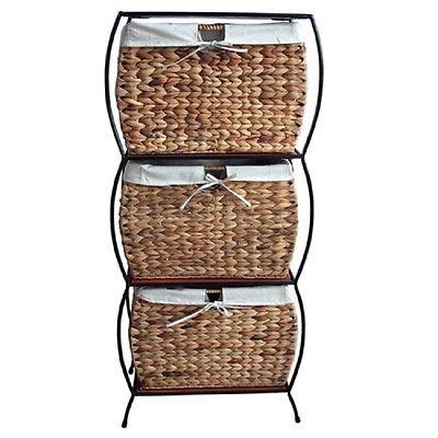 Wicker file cabinet wicker office accessories. Wicker File Cabinet Sturdy Drawer Storage Removable 3 ...