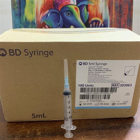 Plastic Luer Lok Bd 10ml Leur Lock Syringe For Clinics Hospitals
