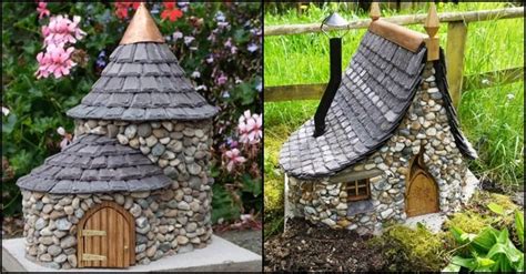 Make A Miniature Stone Fairy House Diy Projects For Everyone Fairy