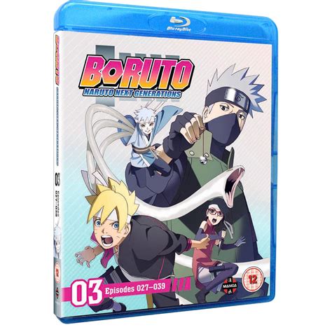Boruto Naruto Next Generations Set Three Episodes 27 39 Blu Ray