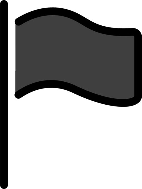 Black Flag Emoji Download For Free Iconduck